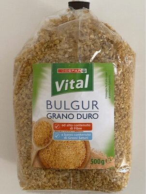 Bulgur front packaging