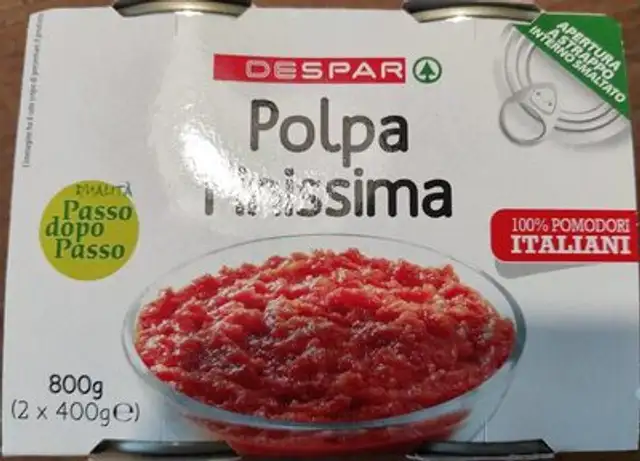 Polpa Finissima front packaging