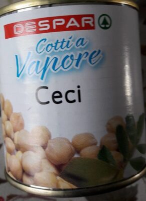 Ceci cotti al vapore front packaging
