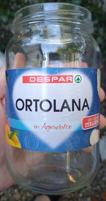 Ortolana in agrodolce