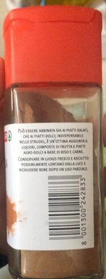 Cannella macinata front packaging