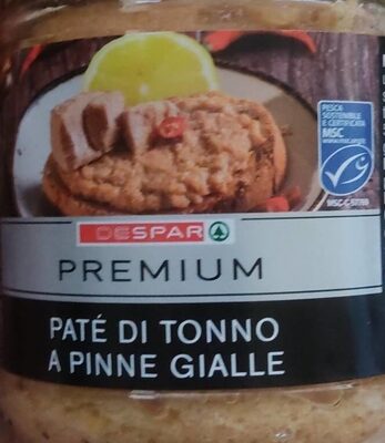 Patè di tonno a pinne gialle