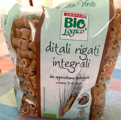 Ditali rigati integrali