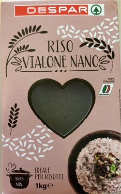 Riso Vialone Nano front packaging