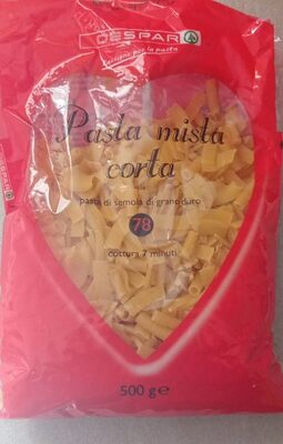 Pasta mista corta