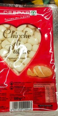 Chicche di patate front packaging