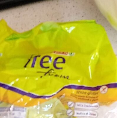 Tortiglioni di mais e riso front packaging