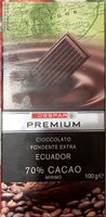 Cioccolato fondente extra ecuador 70%