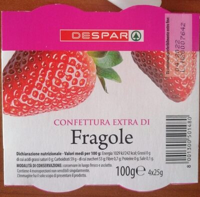 confettura extra di fragole
