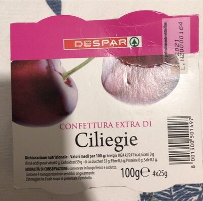 confettura extra di ciliegie