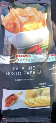 Patatine gusto paprika