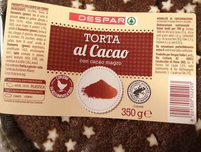 Torta al cacao