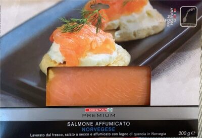 Salmone affumicato norvegese