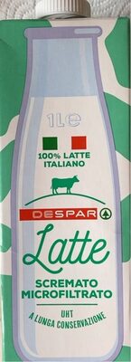 Latte scremato microfiltrato a lunga conservazione