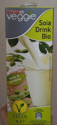 Soia drink bio front packaging