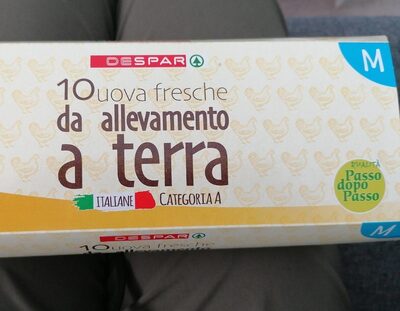 Uova da allevamento a terra M