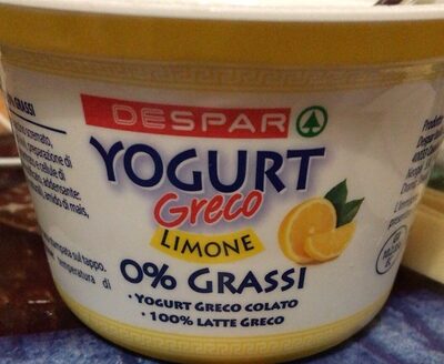 Yogurt greco
