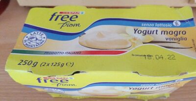 Yogurt magro vaniglia