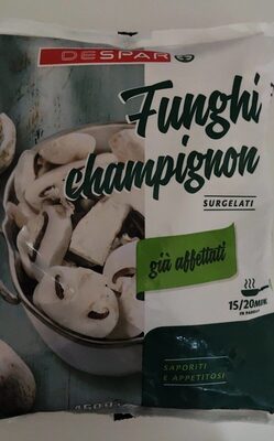Funghi champignon surgelati
