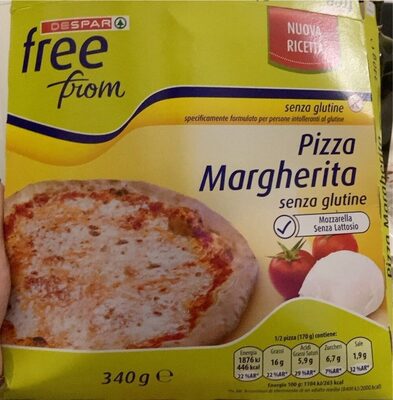 Pizza Margherita senza glutine