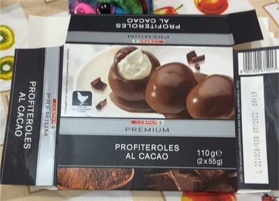 Profitteroles al cacao