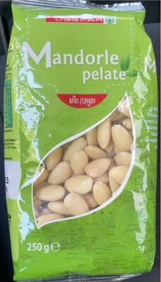 Mandorle pelate front packaging