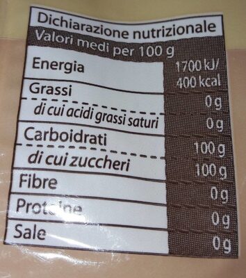 Zucchero grezzo di canna