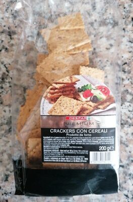 Crackers con cereali