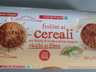 Frollini  ai cereali