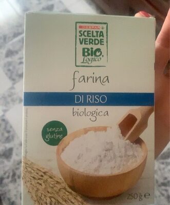 Farina di riso bio front packaging