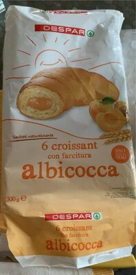 Croissant con farcitura albicocca