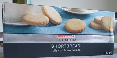 Shortbread frolle con burro Italiano front packaging