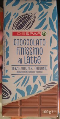 Finissimo cioccolato al latte