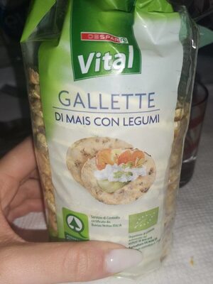 Gallette di mais con legumi