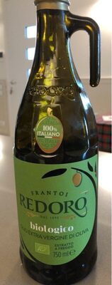Olio Redoro bio front packaging