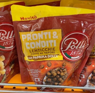 Lenticchie cotte al vapore