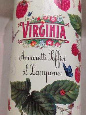 Virginia Amaretti framboise front packaging