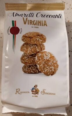 Amaretti croccanti Virginia front packaging
