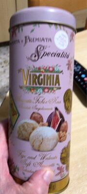 Amaretti fichi e noci front packaging