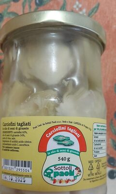 Carciofi tagliati