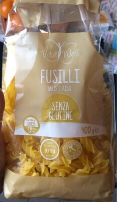 Fusilli mais e riso
