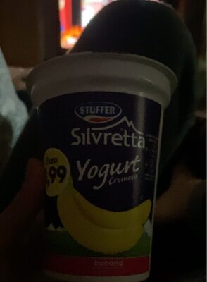 Yogurt front packaging