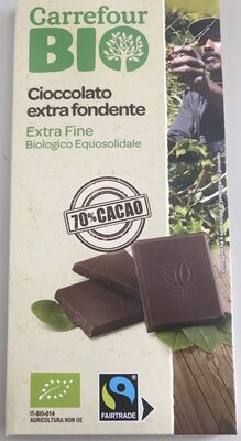Puro cioccolato extra fondente bio