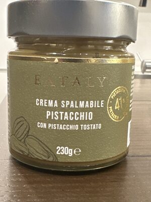 Crema spalmibile pistachio front packaging