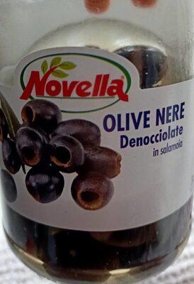 Olive nere denocciolate - in salamoia
