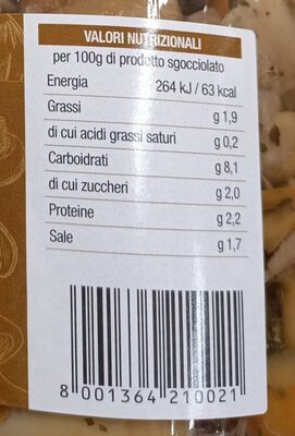 Misto funghi alle erbe front packaging