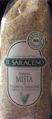 Farina midta di polenta taragna front packaging