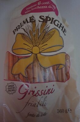 Grissini friabili