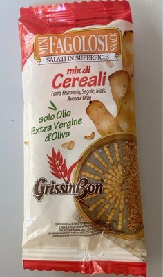 Mini Fagolosi snack front packaging