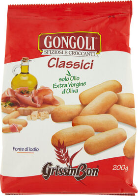 Gongoli classici front packaging